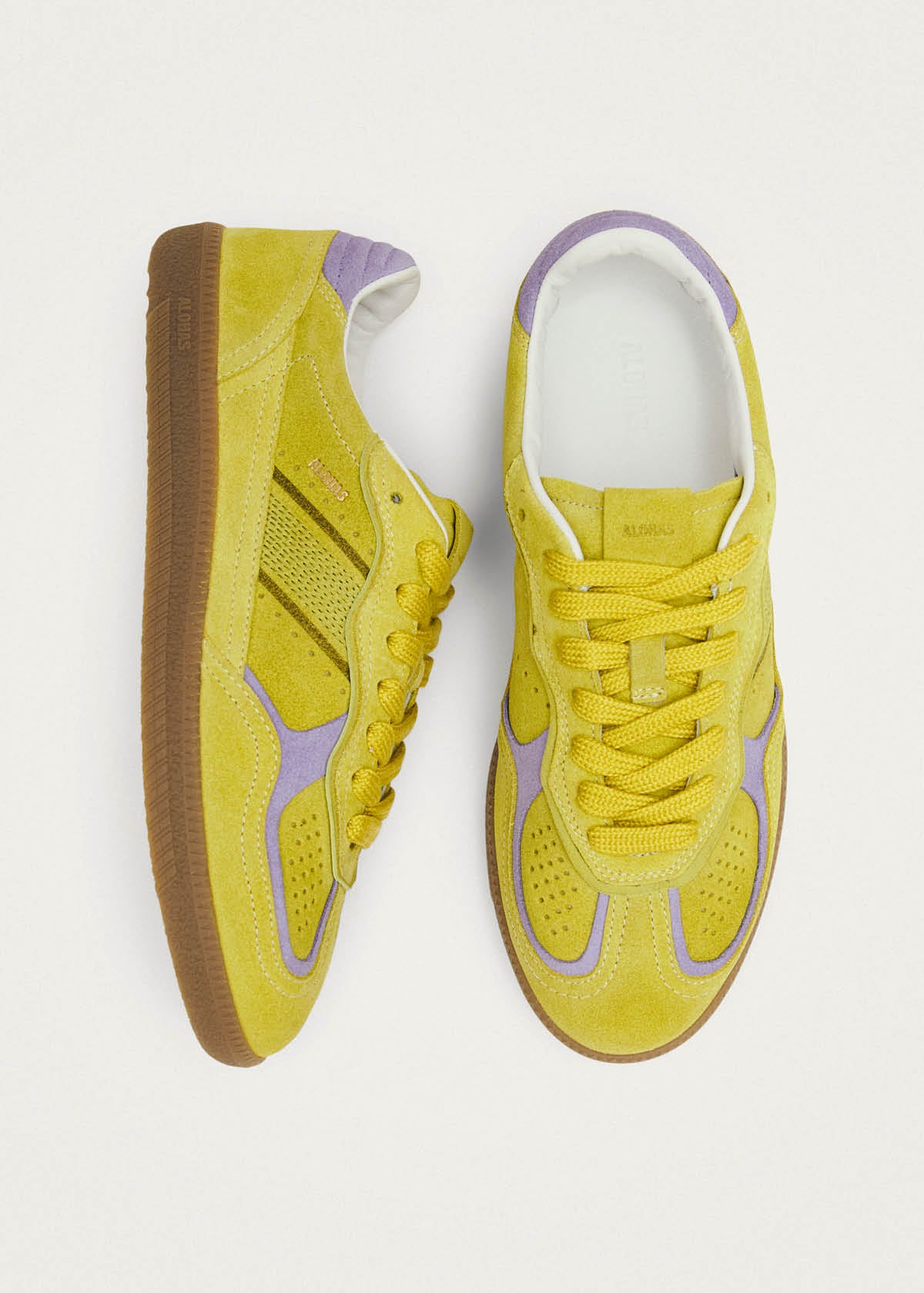 Tb.490 Rife Acid Green Leather Sneakers - Image 5