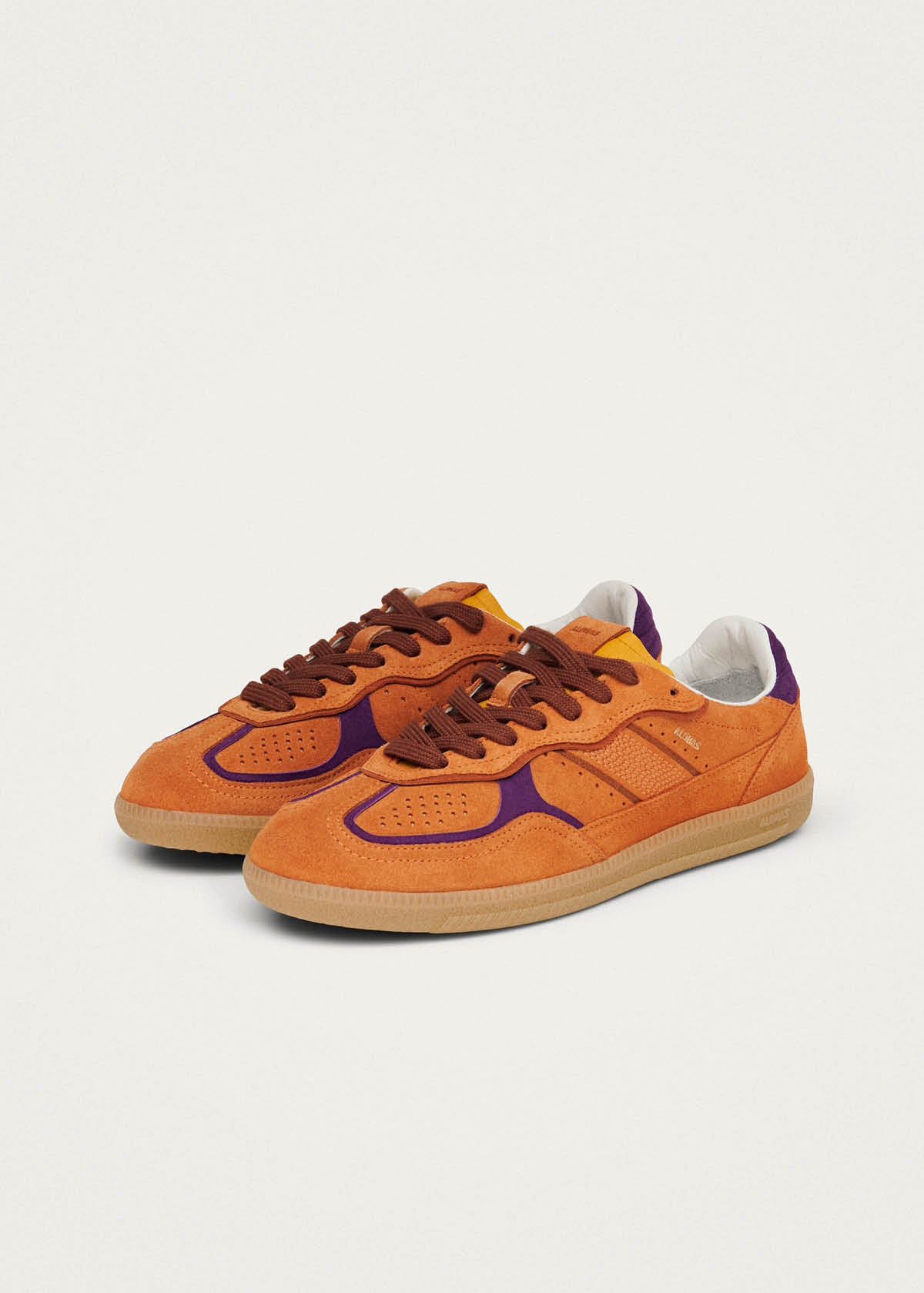 Tb.490 Rife Orange Leather Sneakers - Image 8