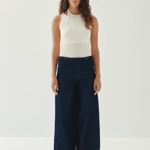 Magda Indigo Denim Trousers