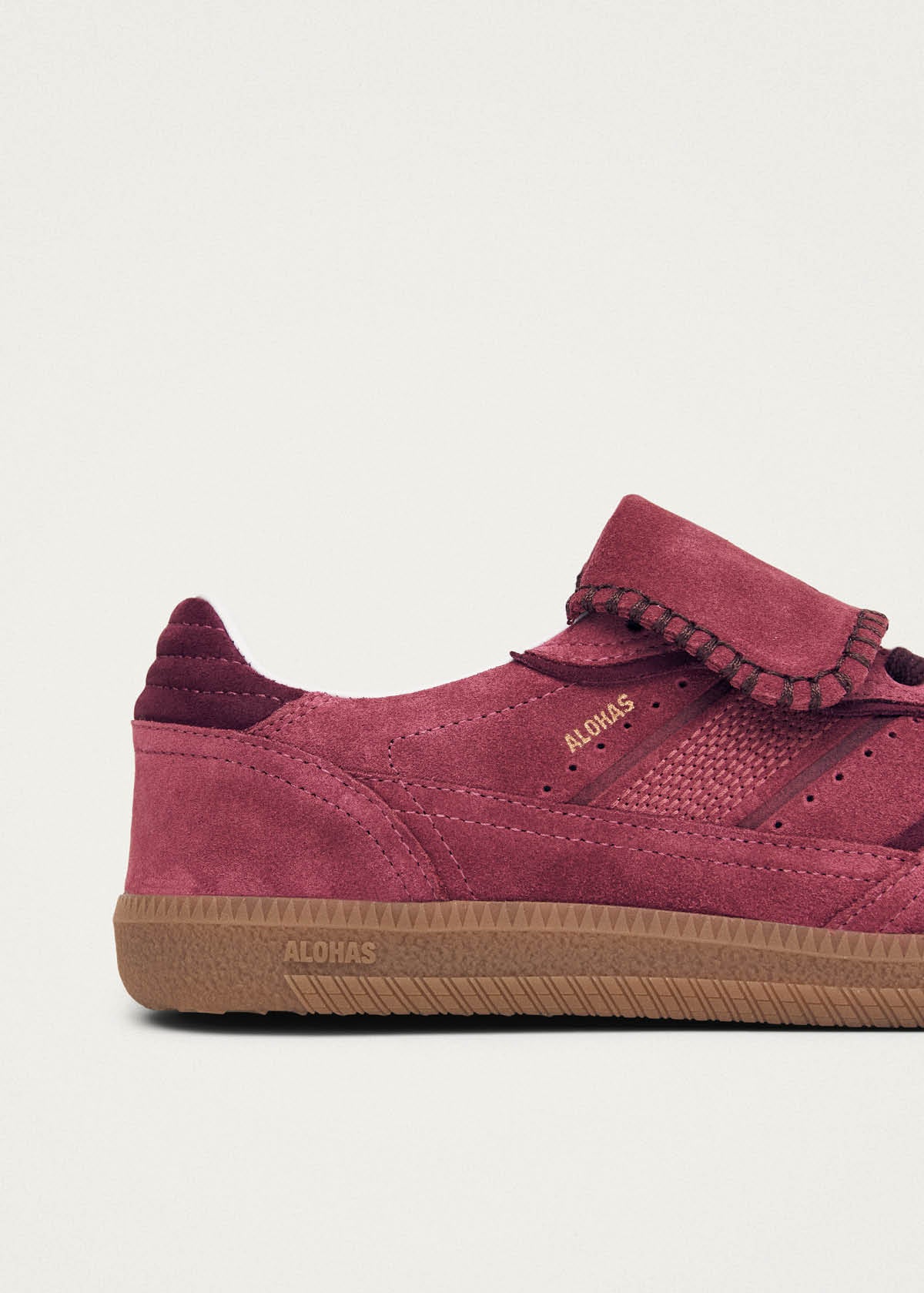 Tb.490 Club Suede Raspberry Leather Sneakers - Image 6