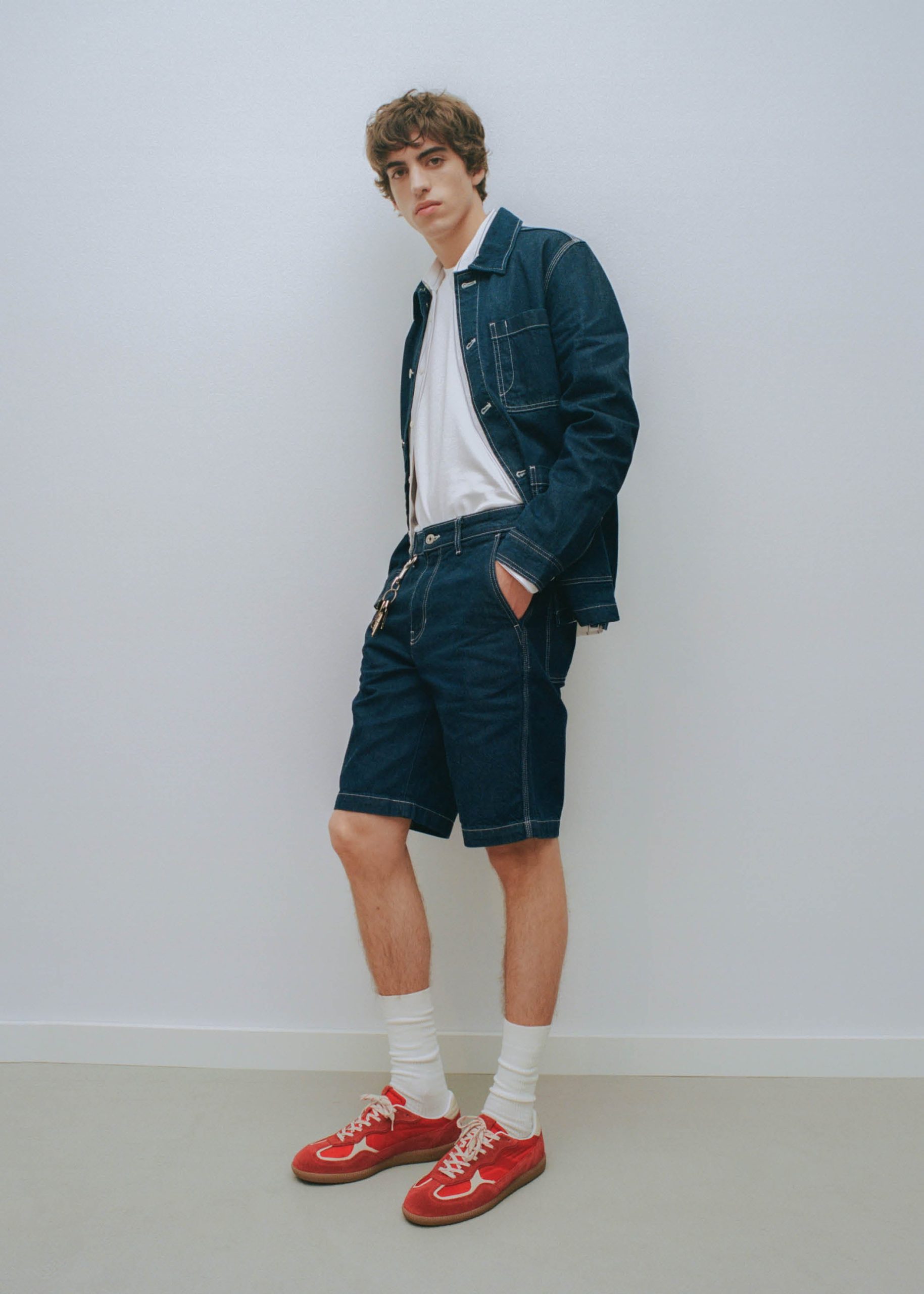 Tb.490 Rife Sheen Red Leather Sneakers - Image 9