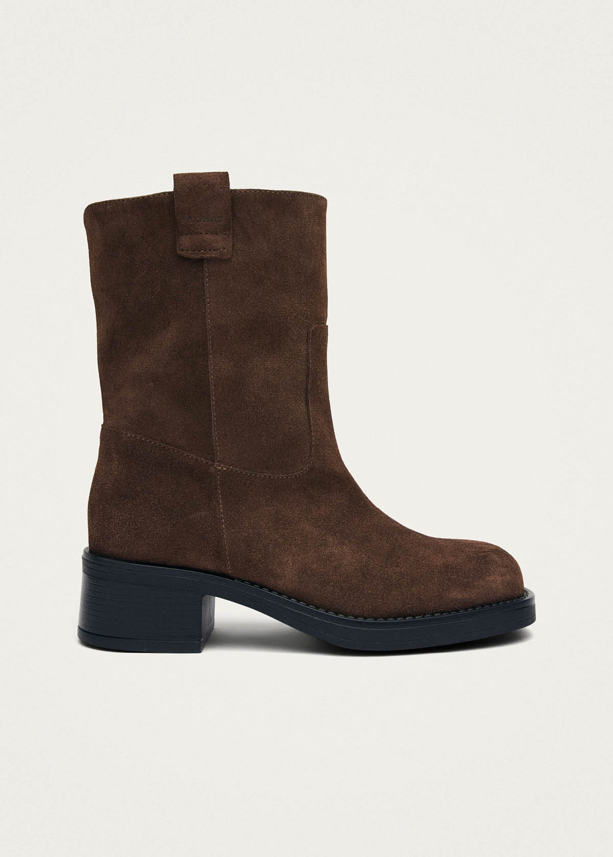 Rajan Suede Brown Leather Boots