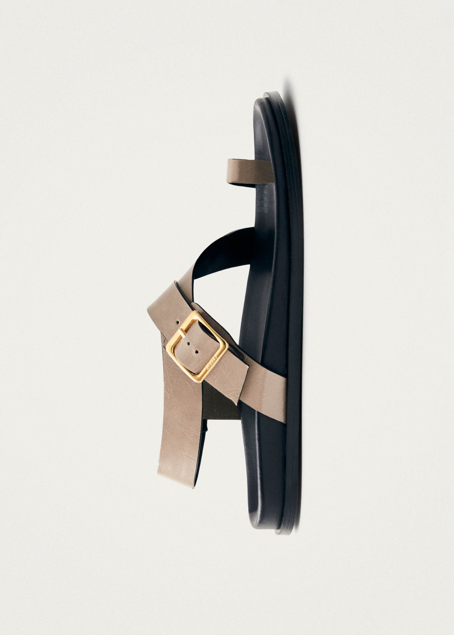 Siren Onix Stone Beige Leather Sandals - Image 5