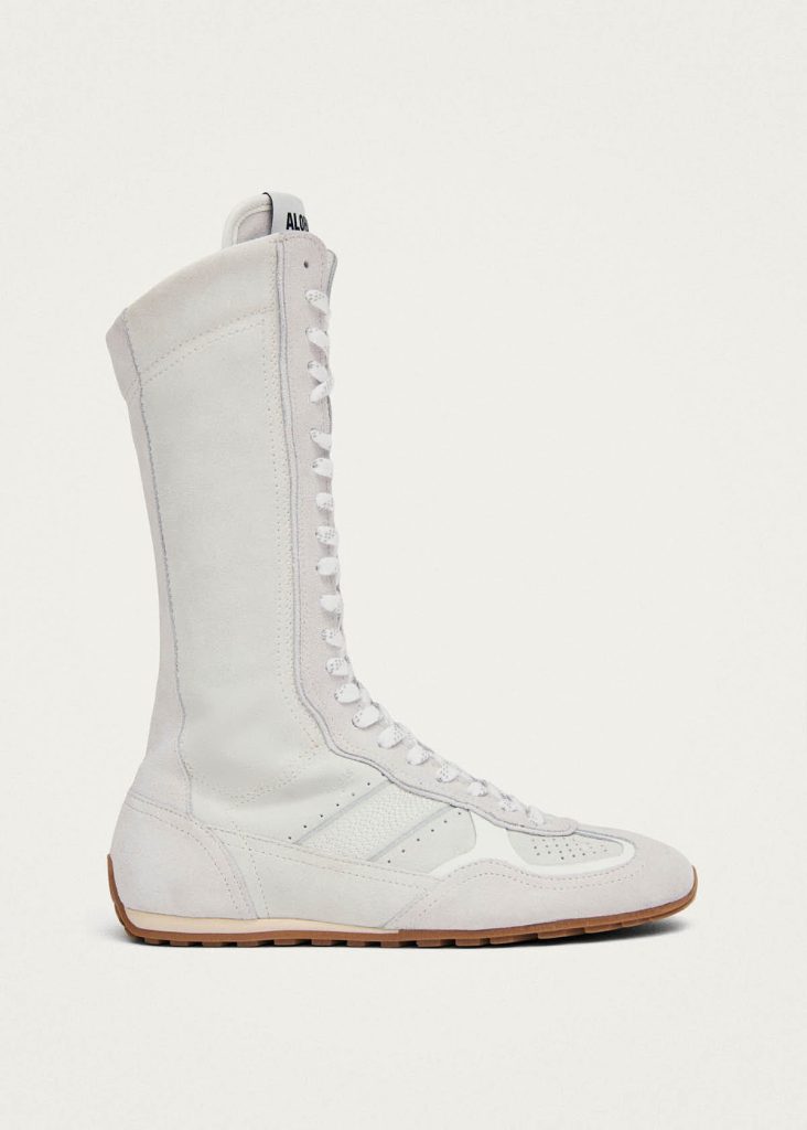 Tb.17 Suede White Leather Sneakers