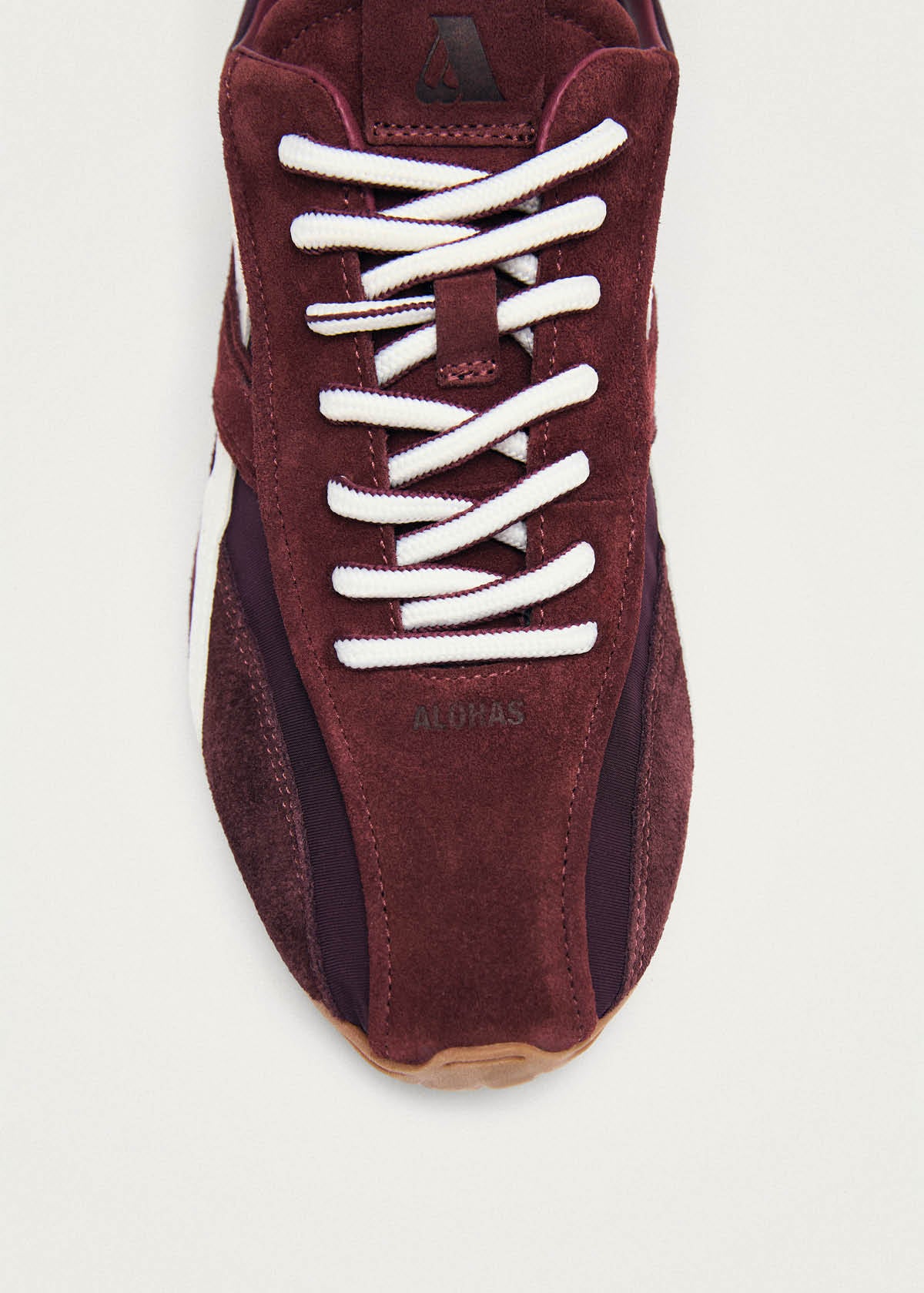 Tb.304 Nylon Burgundy Leather Sneakers - Image 7