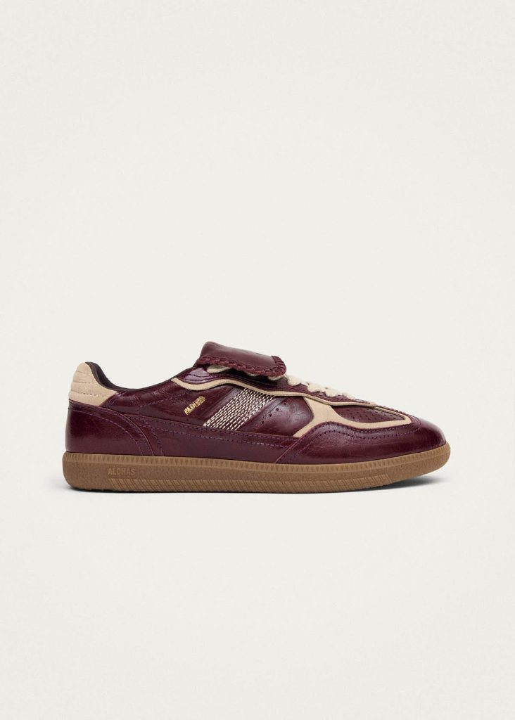 Tb.490 Club Deep Burgundy Patent Leather Sneakers