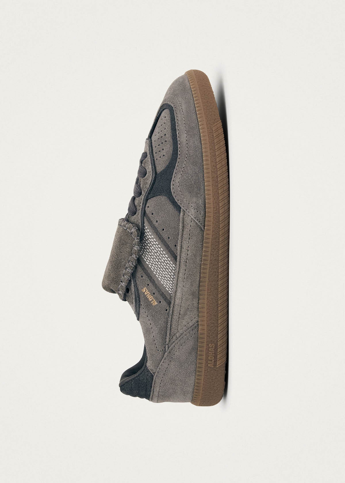 Tb.490 Club Suede Dark Grey Leather Sneakers - Image 4