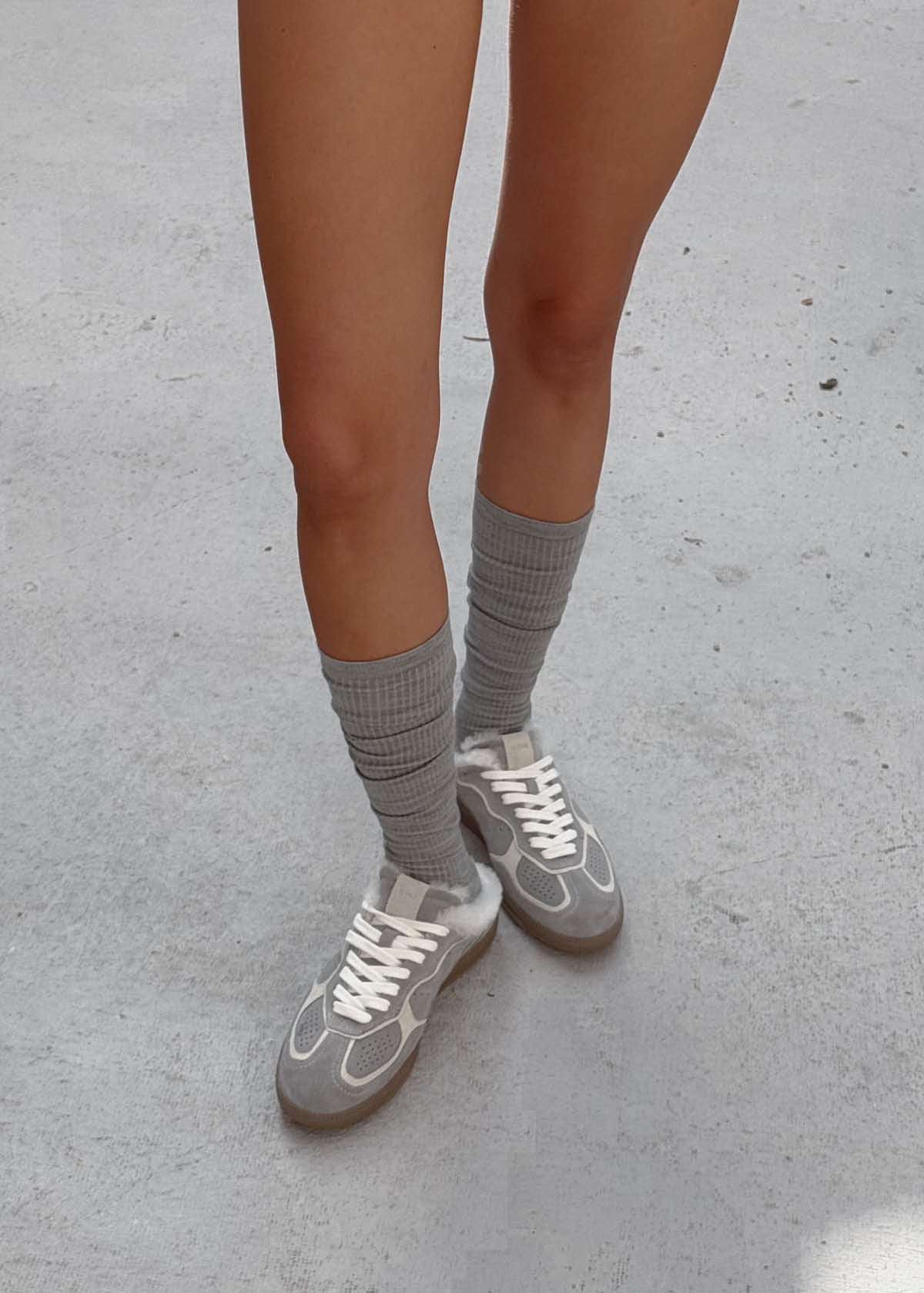 Tb.490 Mule Furry Grey Sneakers - Image 2