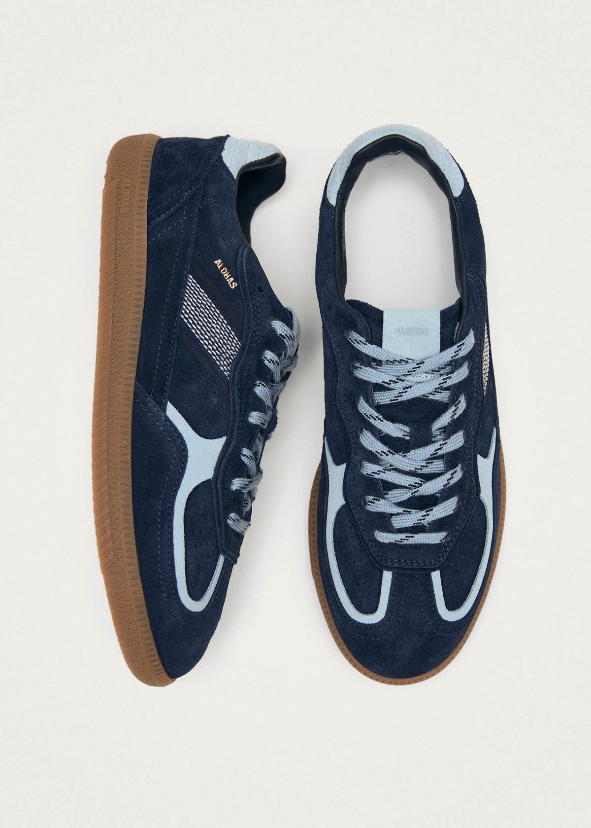 Tb.490 Rife Blue Tones Leather Sneakers - Image 8