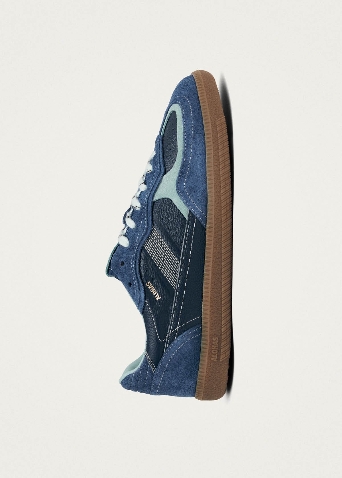 Tb.490 Rife Grain Cobalt Leather Sneakers - Image 4