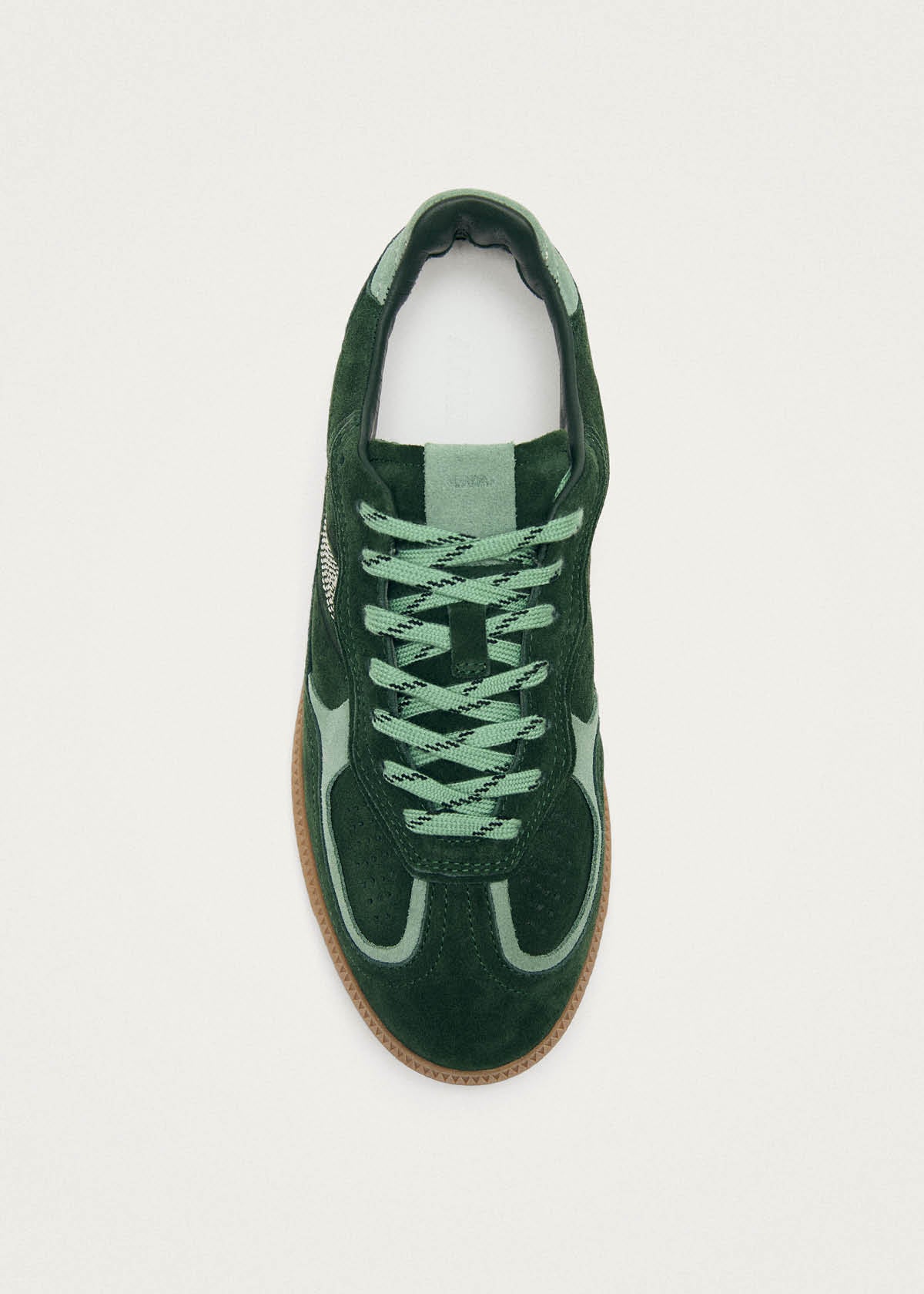 Tb.490 Rife Green Tones Leather Sneakers - Image 5
