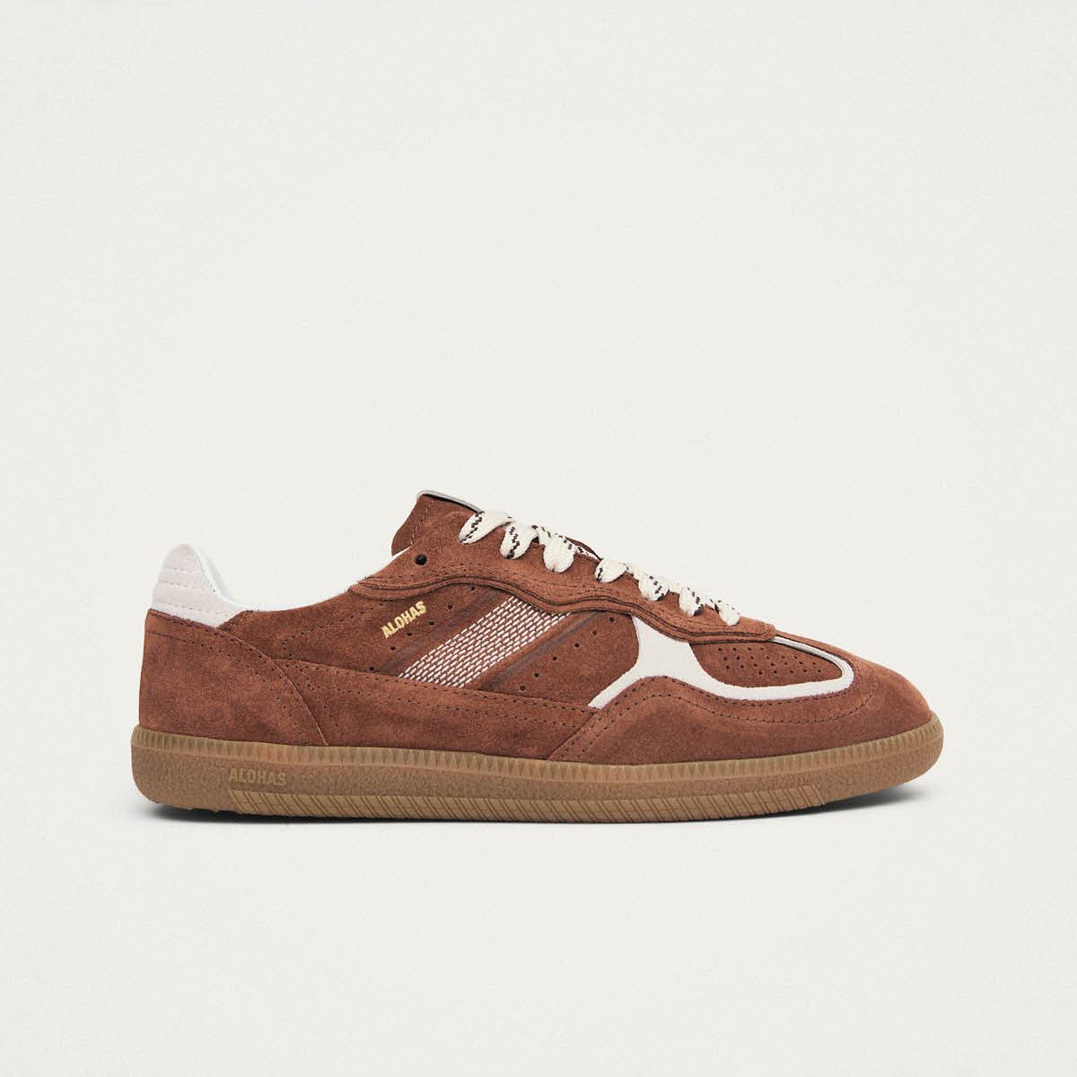Tb.490 Rife Walnut Brown Leather Sneakers - Image 3