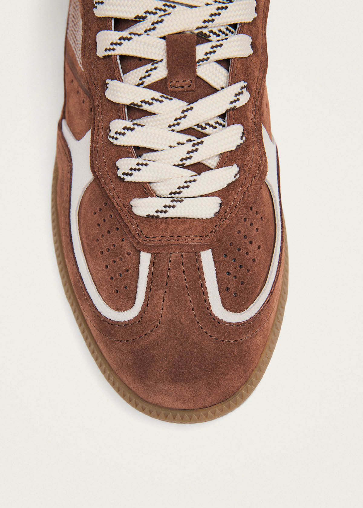 Tb.490 Rife Walnut Brown Leather Sneakers - Image 6