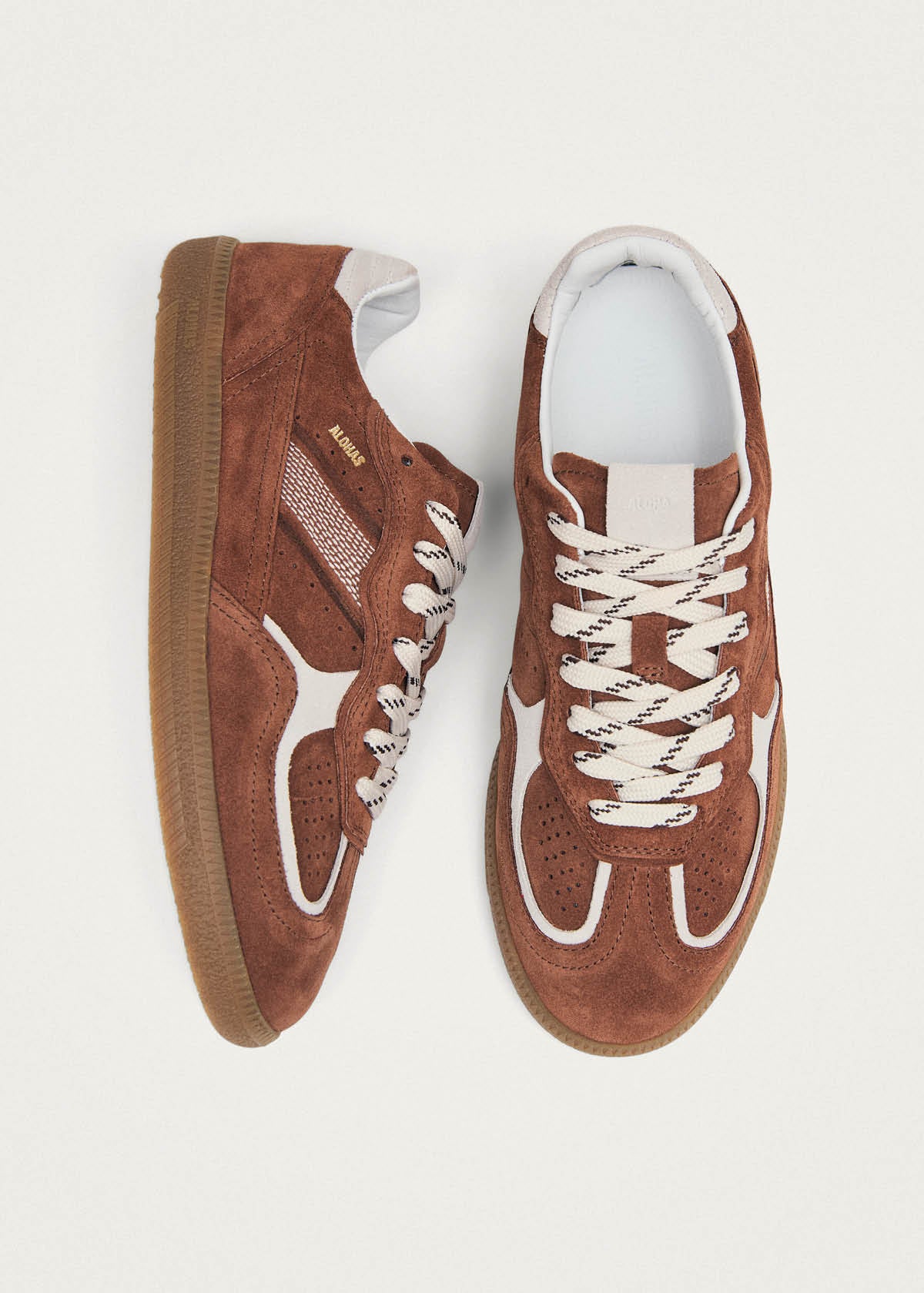 Tb.490 Rife Walnut Brown Leather Sneakers - Image 5
