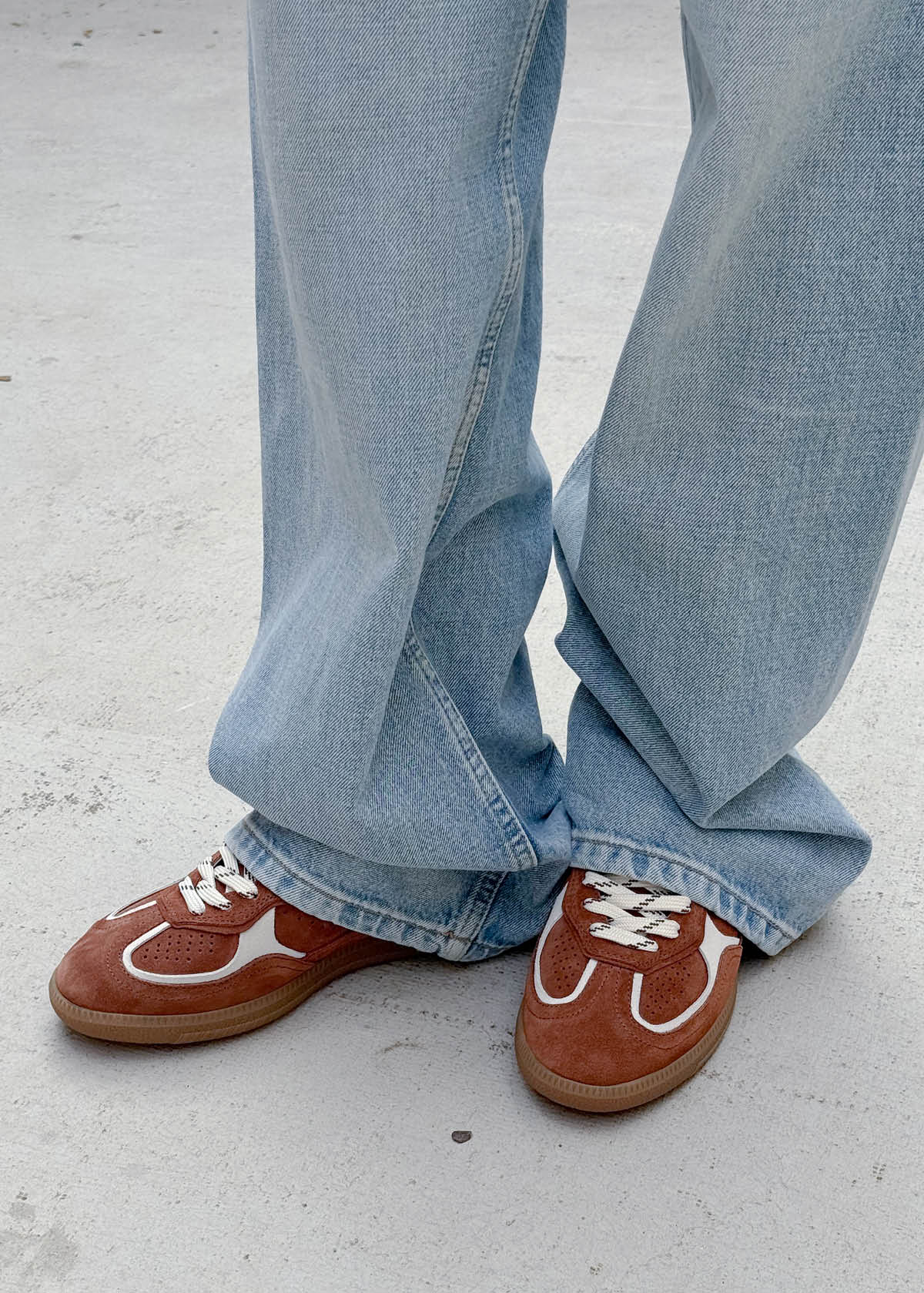 Tb.490 Rife Walnut Brown Leather Sneakers - Image 2