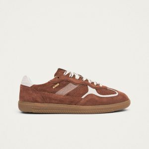 Tb.490 Rife Walnut Brown Leather Sneakers