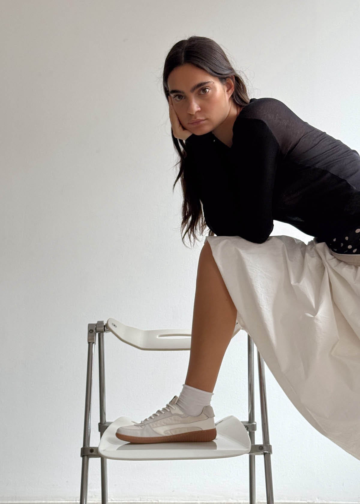 Tb.83 Cream Barefoot Sneakers - Image 2