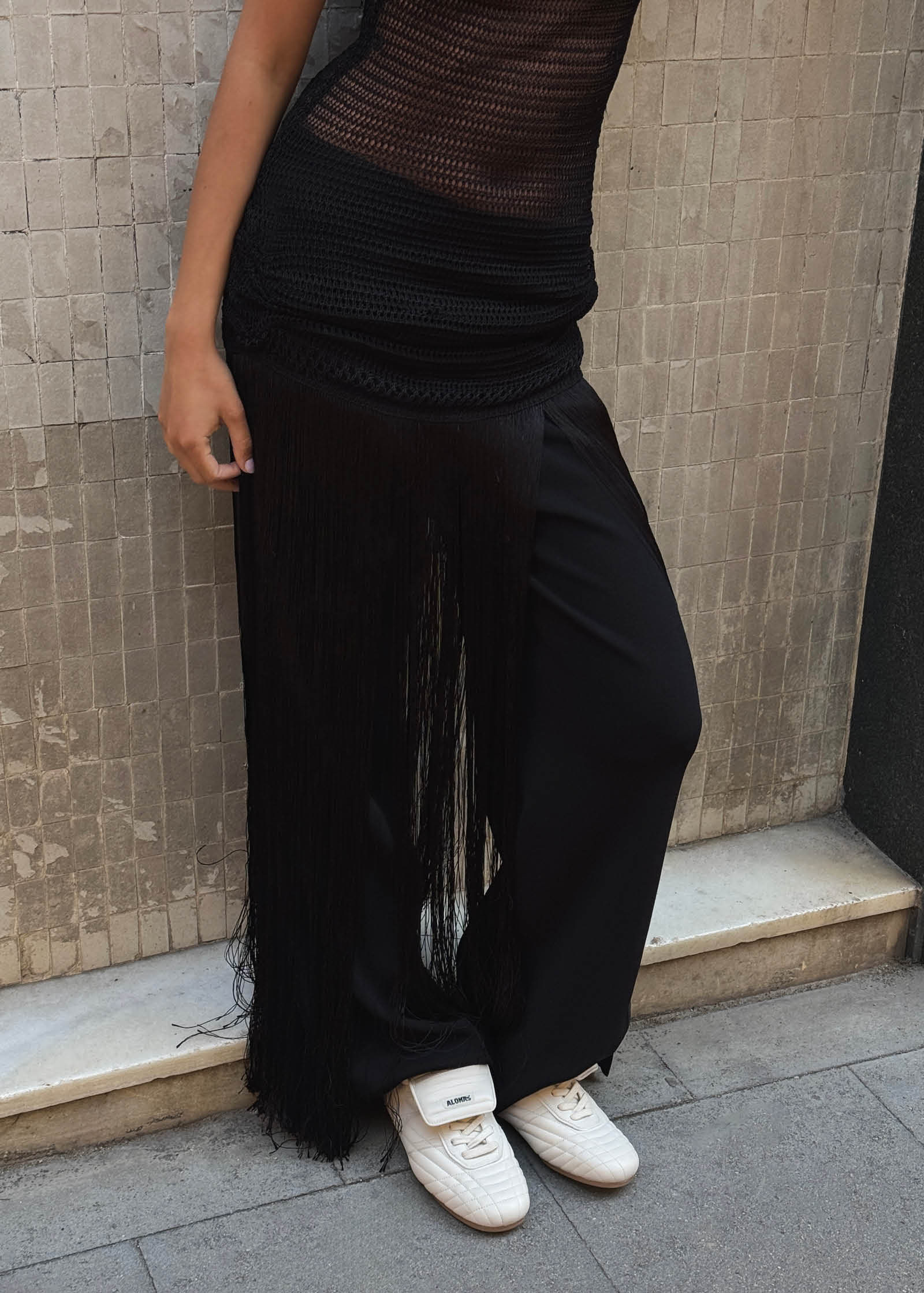 Tb.99 Cream Leather Sneakers - Image 9