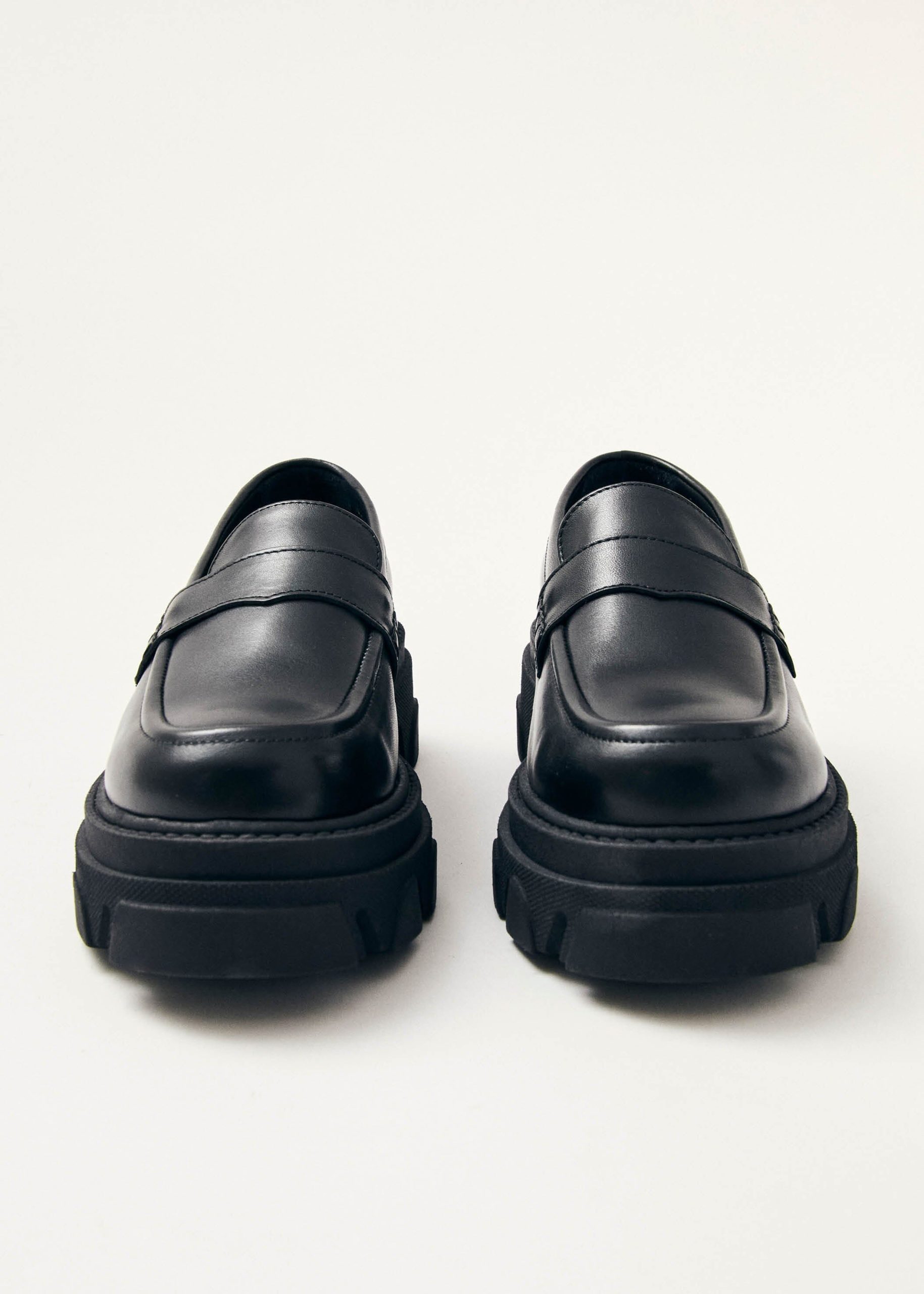 Trailblazer Black Leather Loafers - Image 2